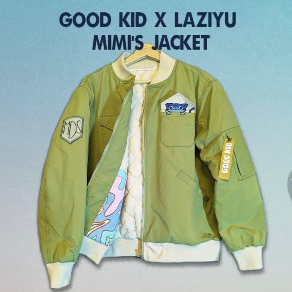 Good Kid x LaziYu Limited Edition Mimi's Bomber Jacket